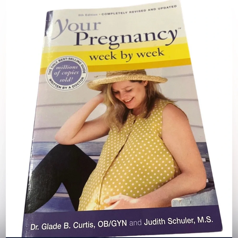 Your Pregnancy Week By Week Paperback Book Mom Mother Pregnant Baby Book Infant